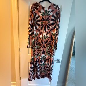 FARM Rio Multicolor Patterned Dress